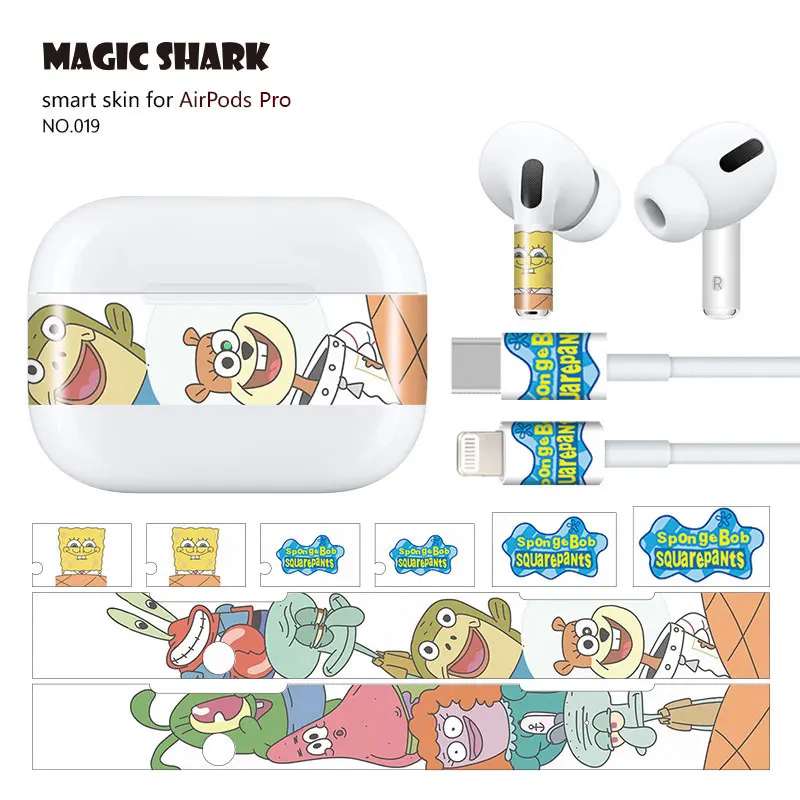 Чехол наклейка Magic Shark с милым мультяшным флагом США листом и цветами простой стильный чехол накладка для