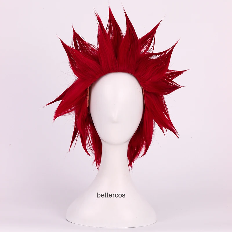 Парик для косплея My Boku no Hero моя геройская Академия Eijirou Kirishima Eijiro короткие красные