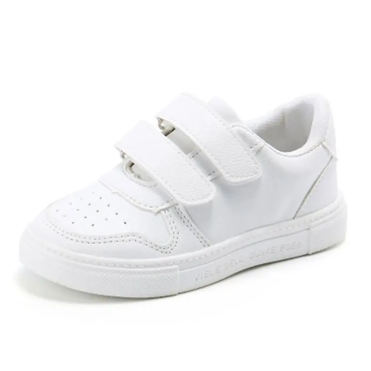 Новинка весны 2020 модная обувь для мальчиков и девочек кожаная эластичная