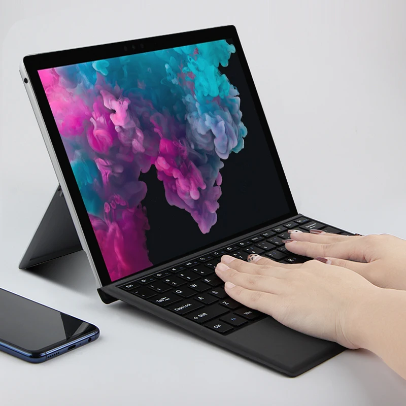 Клавиатура для microsoft Surface Pro 6 5 4 Pro5 Pro4 Bluetooth клавиатура чехол Беспроводная мышь планшет ноутбук компьютер 12,3"
