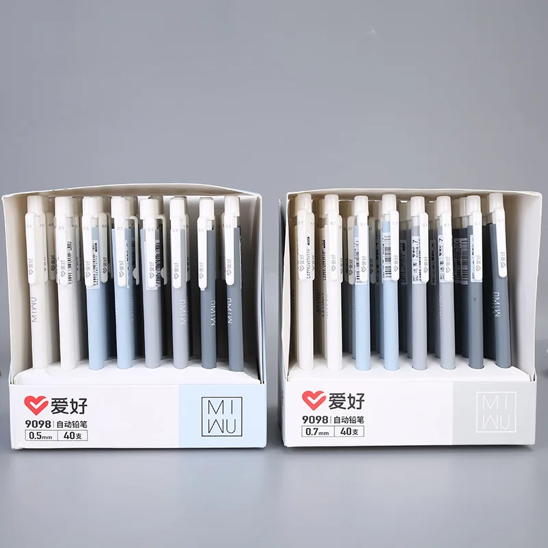 4 шт./партия 0 5 мм простой цветной механический карандаш для рисования