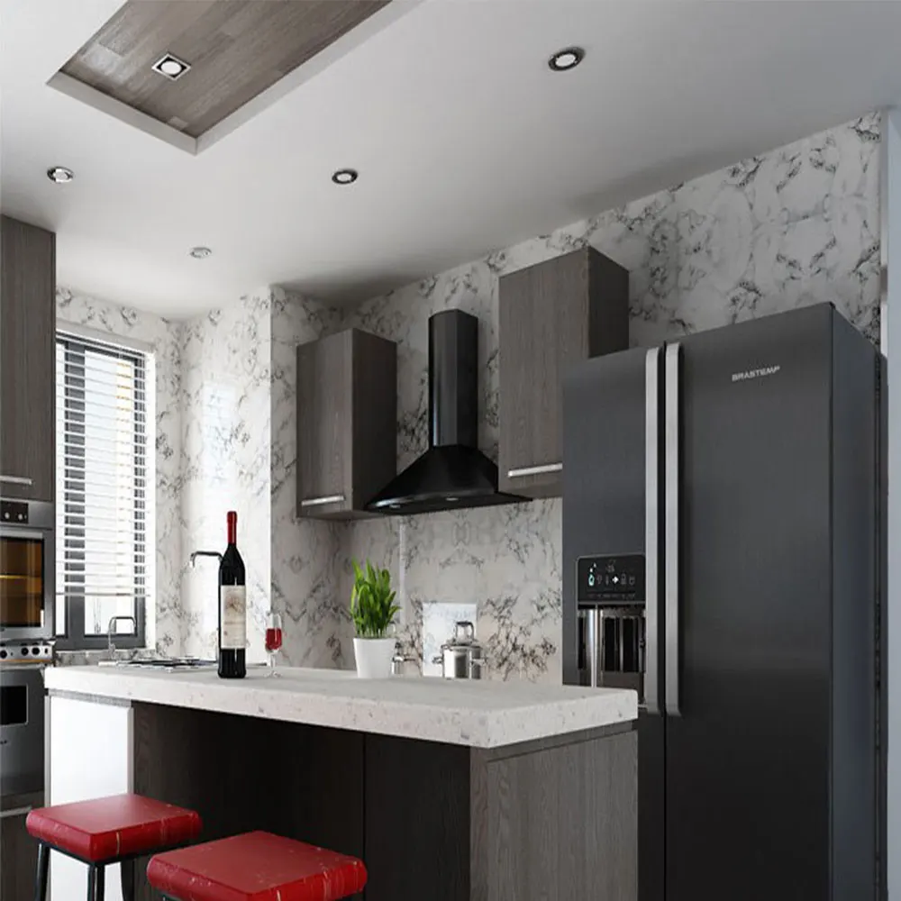 Уплотненные водонепроницаемые самоклеящиеся обои наклейка под мрамор