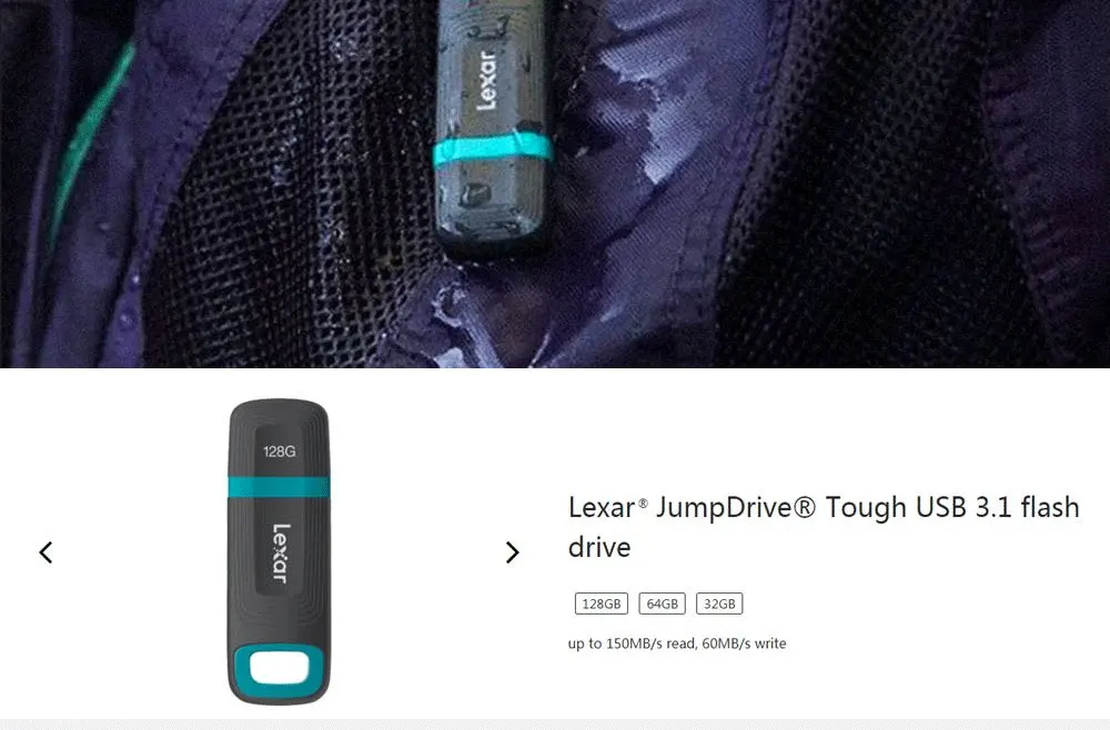 Lexar USB 3,1 32 Гб 64 Гб 128 ГБ флеш-накопитель Ordenador U Disco Duro USB флеш-накопитель непроницаемый Cifrado Pendrive