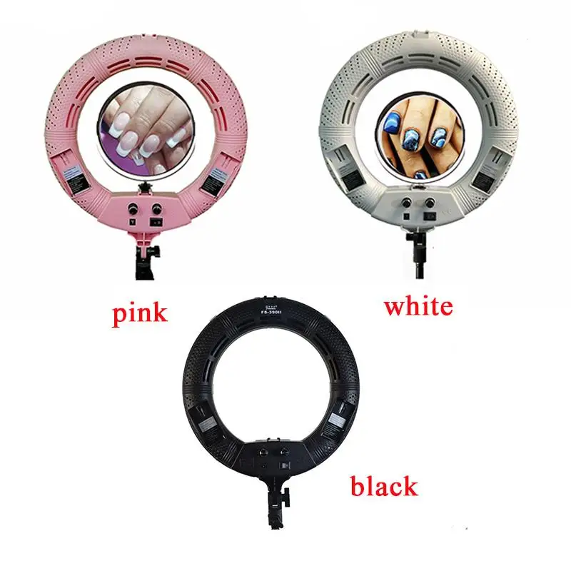 

Yidoblo 12\" FS-390II Warm & cold Light Portable Mini size Ring lamp LED Soft light Lamp Makeup 38W 192 LED Lights