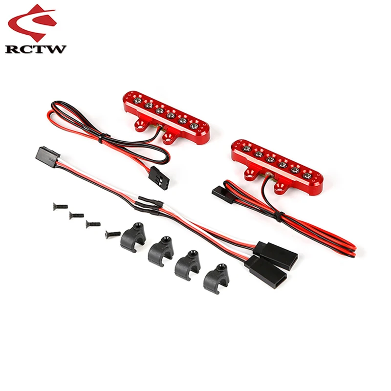 Задний фонарь CNC бампер задний светильник для 1/5 Losi 5ive t Rofun Rovan Lt King Motor X2 Запасные
