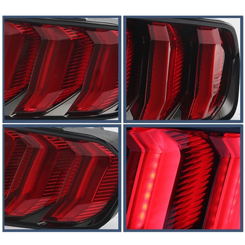 VLAND завод для сборки автомобилей новый дизайн Ford Mustang задние фонари 2015 2017 2019 с