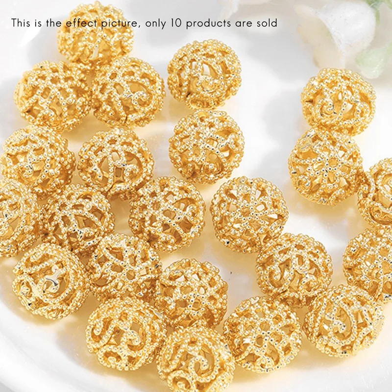 

Beads, Loose Beads, Hollow Beads, Handmade Diy Semi-Finished Products, Jewelry Accessories Materials