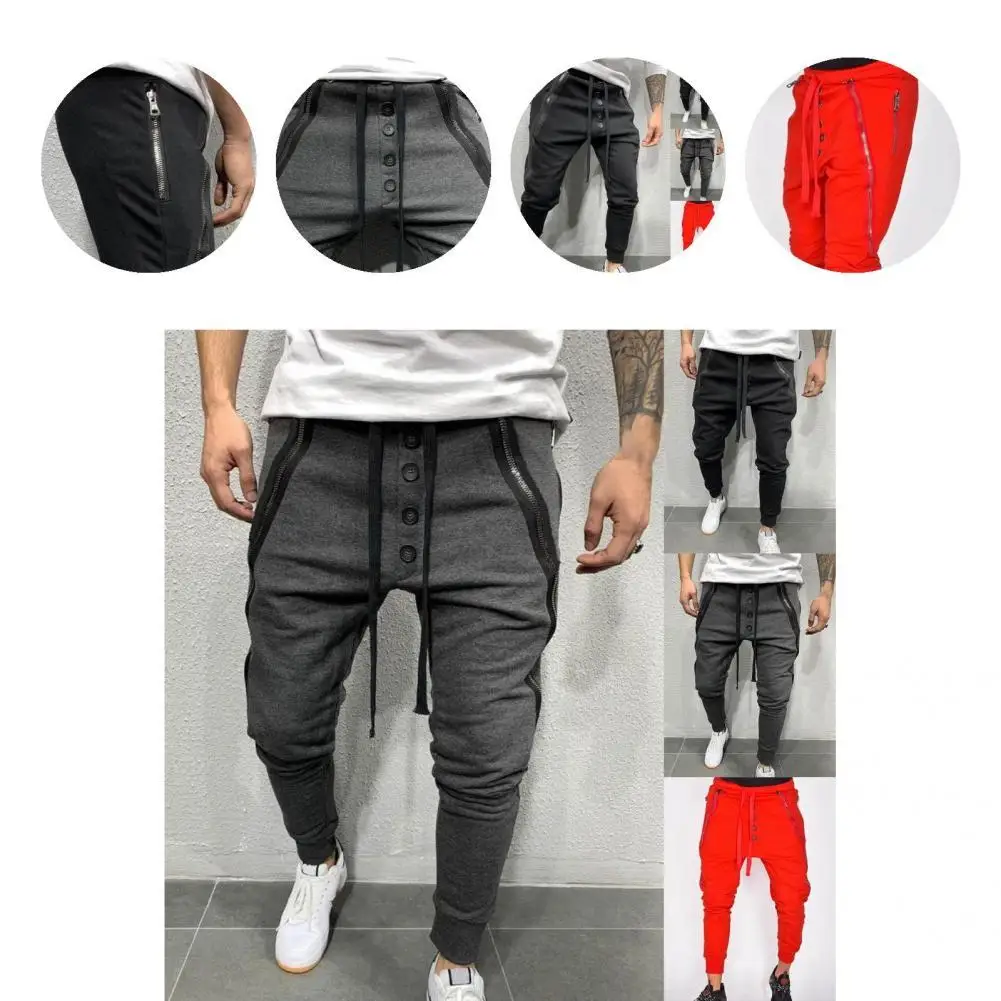 

Спортивные штаны, модные обтягивающие мужские компрессионные джоггеры с завязкой на щиколотке, штаны для фитнеса, брюки для дома, спортивны...