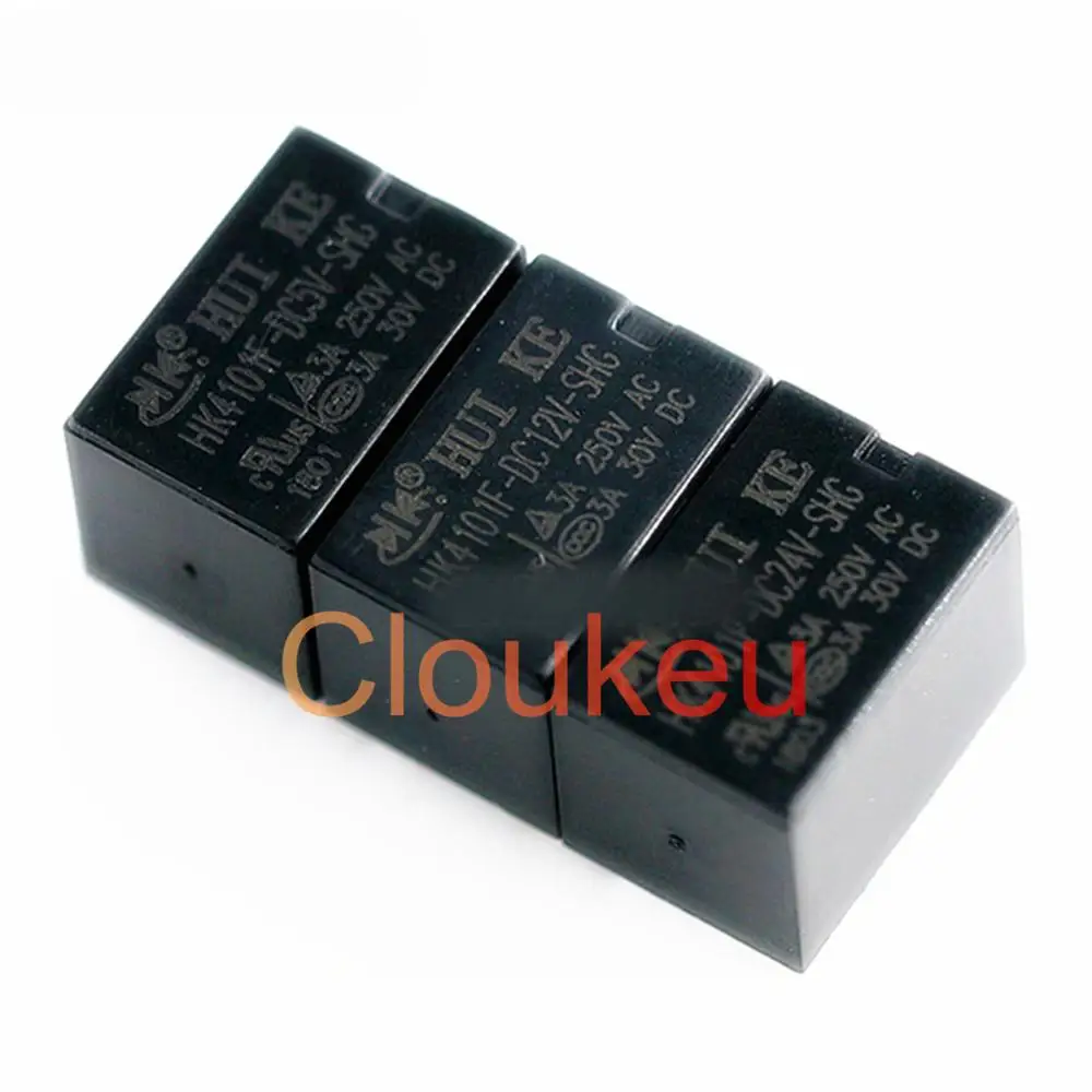 

Relay HK4101F-DC5V 12V 24V-SHG 3A 5pin