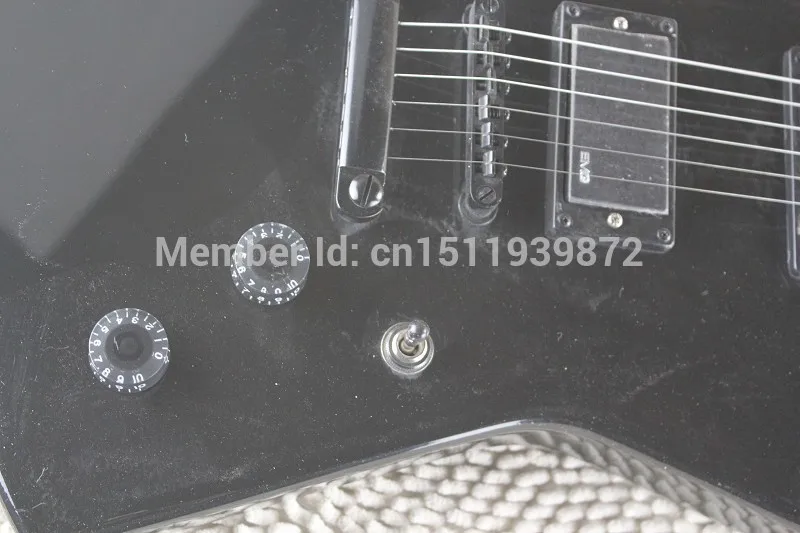 Бесплатная доставка новое поступление .. Custom Explorer MX-250 II black Pickups EMG электрогитара
