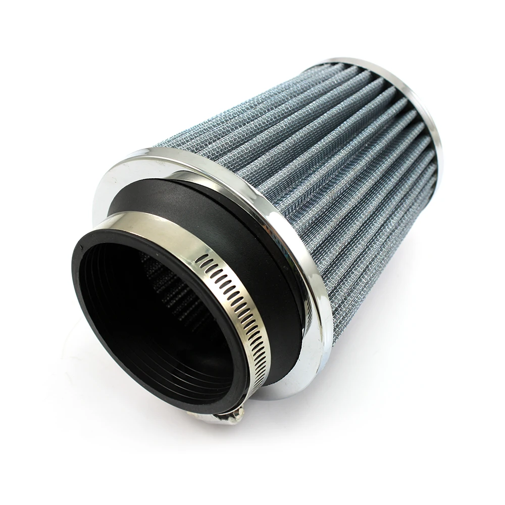 1 Pcs Universal Car Air Filters Performance High Flow Cold Intake Induction Kit Sport Power Mesh Cone 3Inch/76MM | Автомобили и