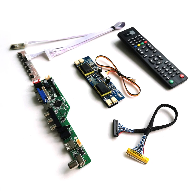 

For LM215WF1/LM215WF2/LM215WF3 21.5" 4CCFL Monitor Panel 1920*1080 30Pin LVDS Audio VGA USB LCD Display Controller Card Kit