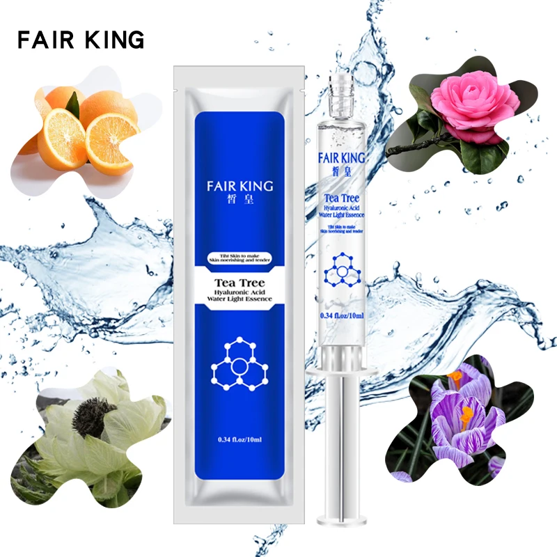 KING Tea Tree Увлажняющая сыворотка для лица с коллагеном эссенция гиалуроновой