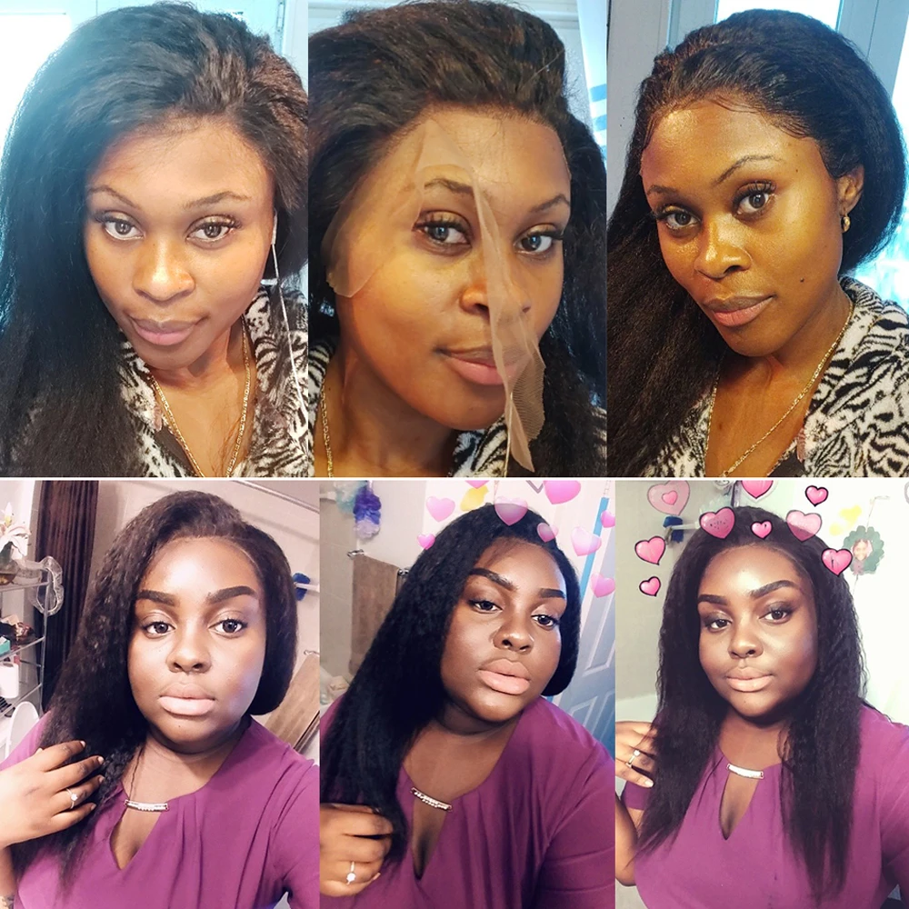 

Kinky Straight Bundles Brazilian Hair Bundles Human Hair Yaki Straight 1/3/4 Bundles Remy Hair Weave Bundles