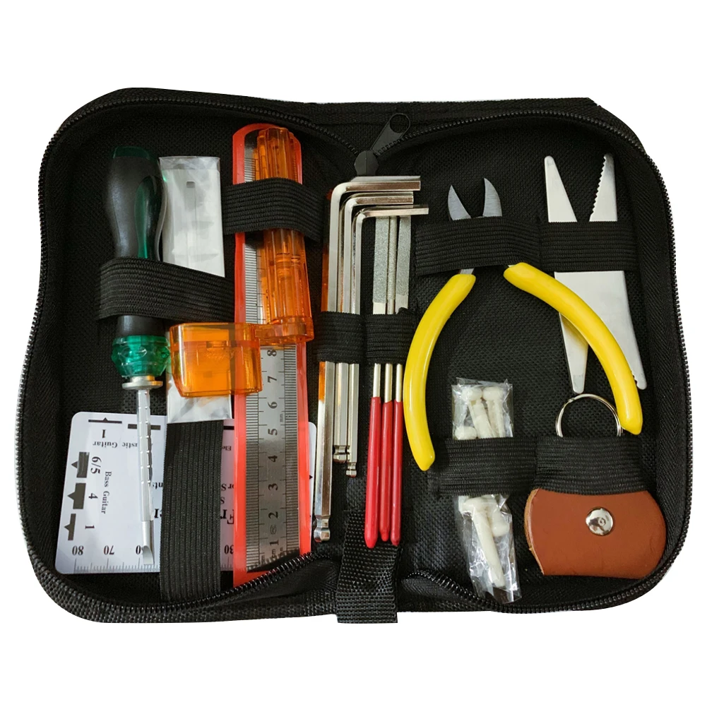 Набор для ремонта струнной моталки гитары с сумкой инструмент обслуживания