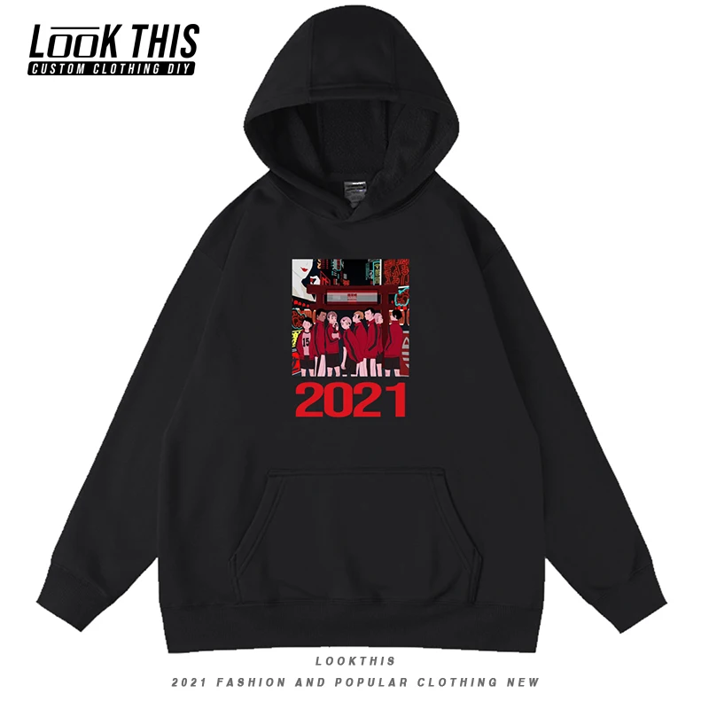 

Haikyuu!! Anime Hot Sale Men's Sweatshirts Hoodies Unisex Fleece Oversized Hoodie Harajuku Unisex Hoody Street Tops Loose Hooded