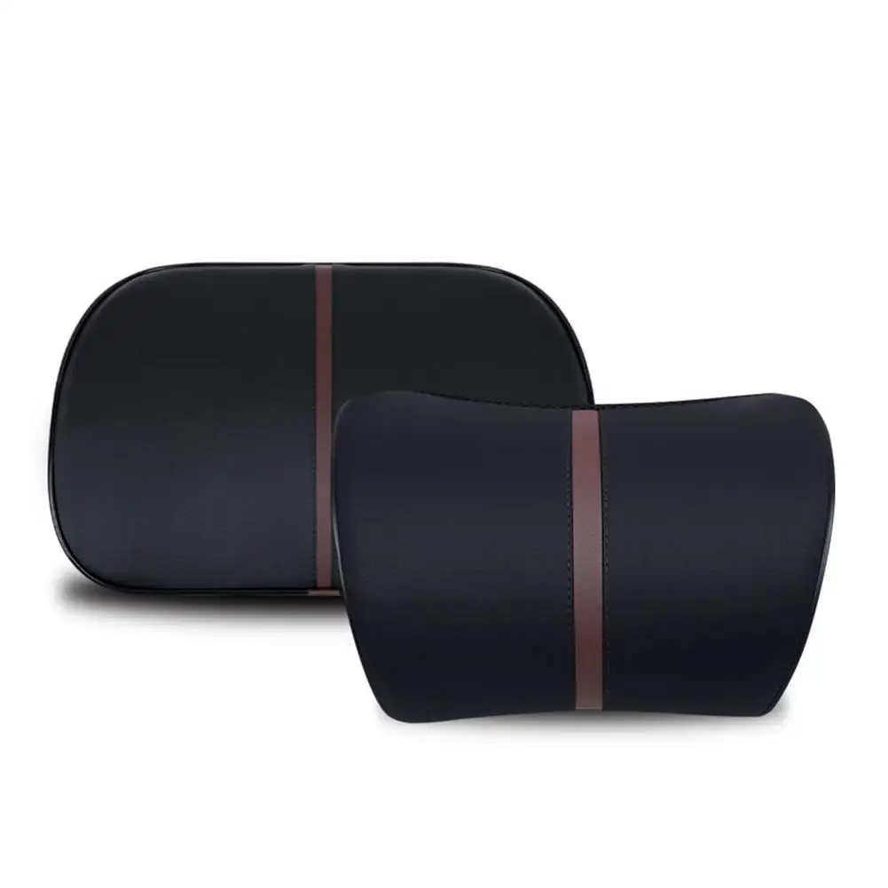

Car Headrest Unique Features Memory Foam Easy To Install Pillow Prevent Back Pain For Office Chairs Wheelchairs Car Seats
