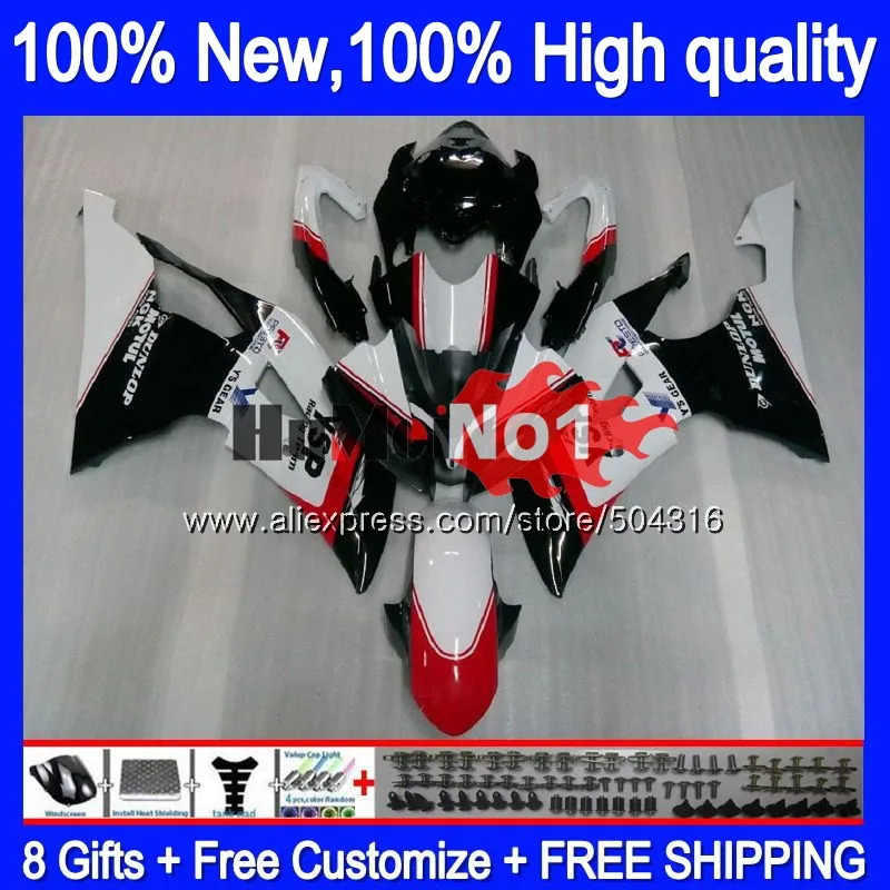

YZF600 For YAMAHA YZF-R6 YZF-600 YZF 600 R 6 37MC.16 Black white YZF R6 YZFR6 2008 2009 2010 2011 2012 08 09 10 11 12 Fairing