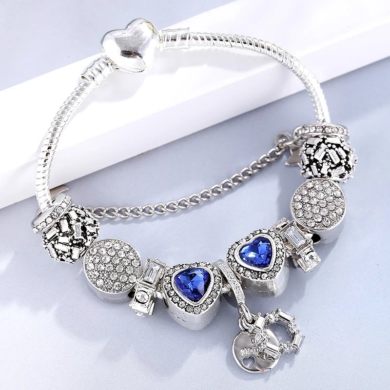 Новинка 2020 цепочка безопасности Moon & Star очаровательные браслеты для женщин с