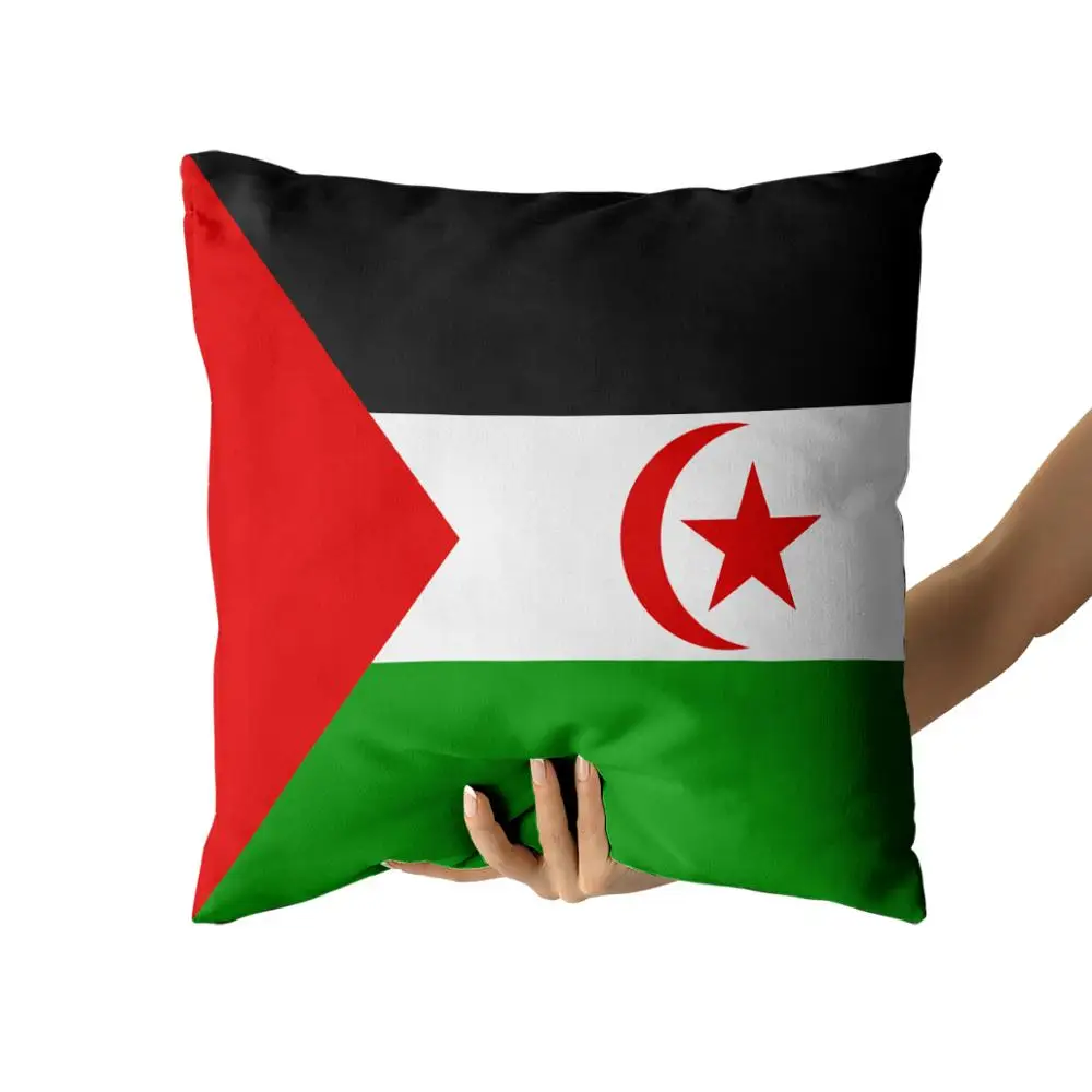 

Western Sahara Cotton Canvas custom pillow custom covers Throw Pillow Pillow Covers personalized gifts