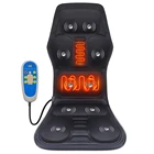 Массажное сиденье для всего тела, электрическая подушка шиацу для спины, шеи, плеч, талии, облегчения боли, Автомобильный стул, офисный массажный коврик