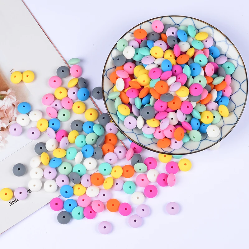 Силиконовые бусины для соски пустышки 30 шт./лот 12 мм|Детские прорезыватели| |