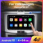 Автомагнитола AWESAFE, мультимедийная система на Android, с GPS, для Volkswagen, VW Passat B6, B7, CC, Tiguan, Touran, GOLF, POLO, Carplay, 4G, типоразмер 2DIN