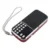 Новейший многофункциональный портативный телефон, MP3, аудиоплеер, телефон, Micro SD, TF, FM-радио, черный/синий/красный цвет - изображение