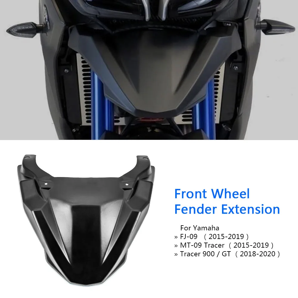 

Front Wheel Fender Beak Nose Cone Extension Cover Extender Cowl For Yamaha MT-09 MT09 Tracer FJ-09 Tracer 900 GT 2015 - 2020