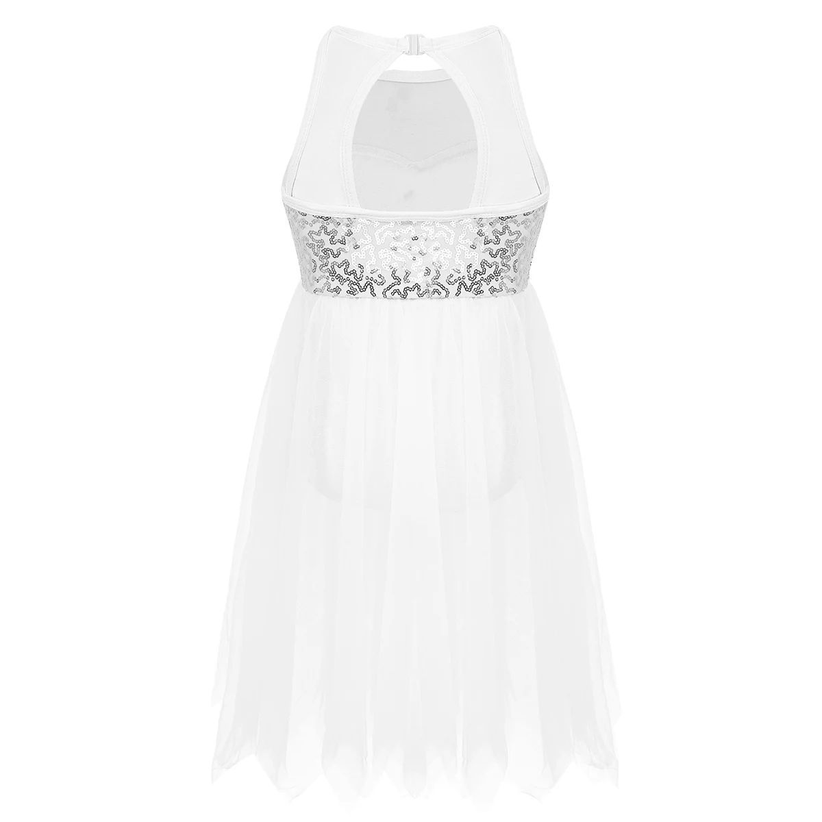 Балетное платье с блестками для маленьких девочек платье-пачка без рукавов