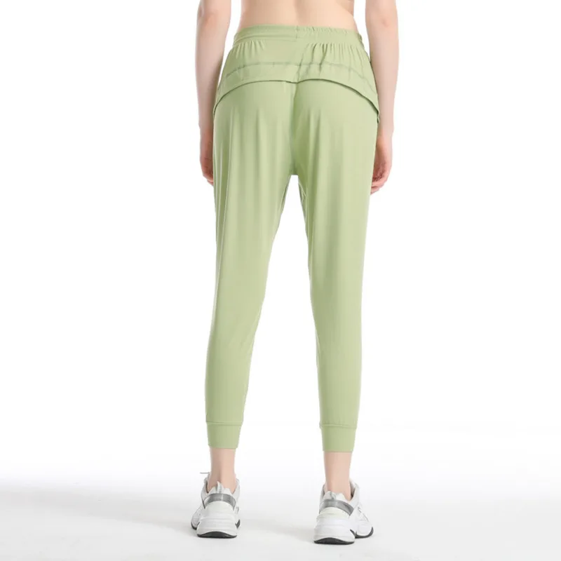 Спортивные женские леггинсы NCLAGEN для фитнеса с высокой талией Свободные