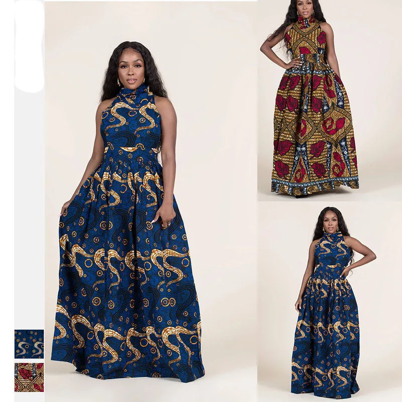 

Новинка 2020, африканская одежда, комбинезон, стильные широкие брюки Дашики, африканские платья для женщин, модное женское Африканское платье