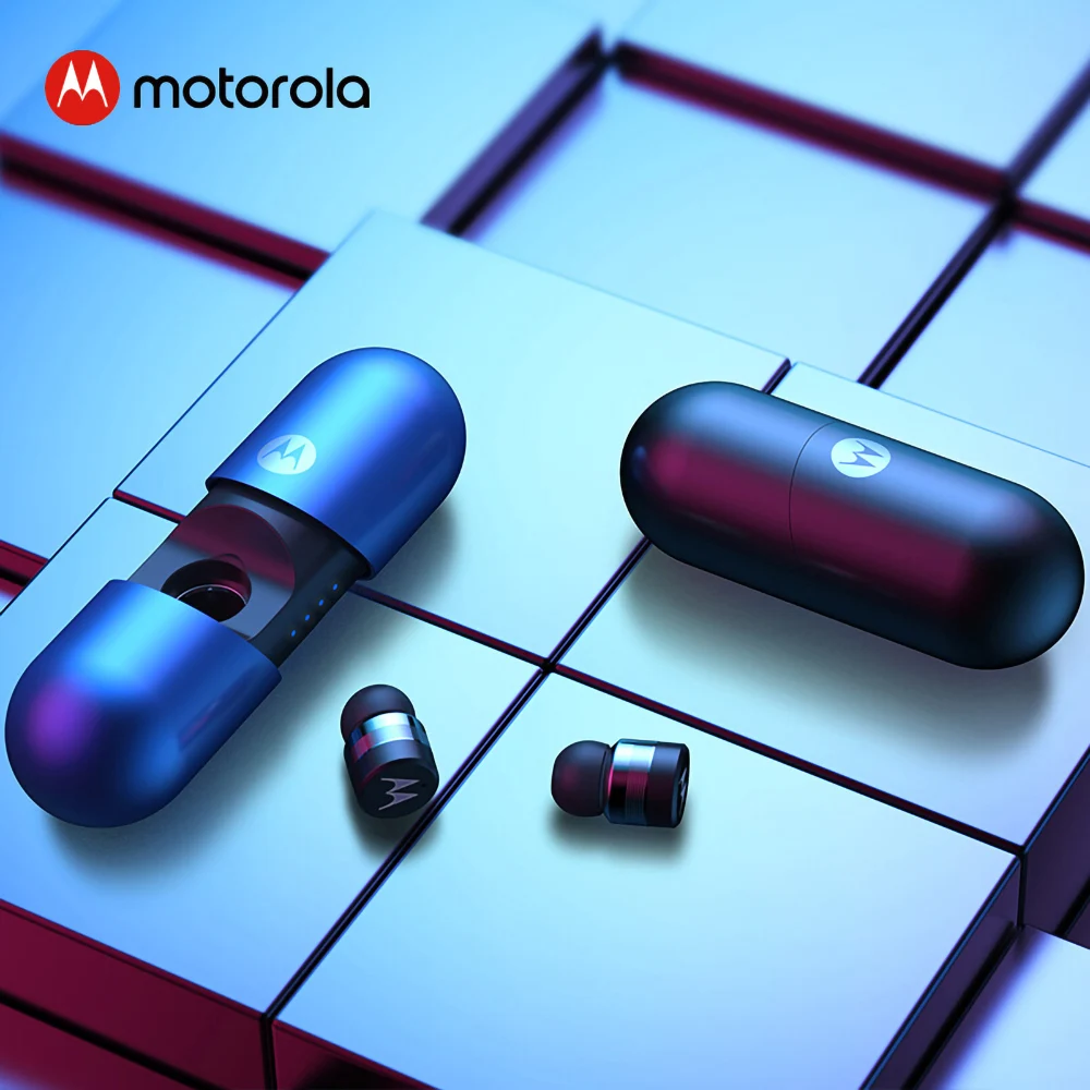 Беспроводные Bluetooth наушники Motorola VerveBuds 400 Ture мини гарнитура IPX6 Водонепроницаемая