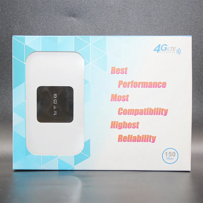 4G Wi-Fi роутер LTE Cat4 150 Мбит/с беспроводной портативный карманный мобильный Точка