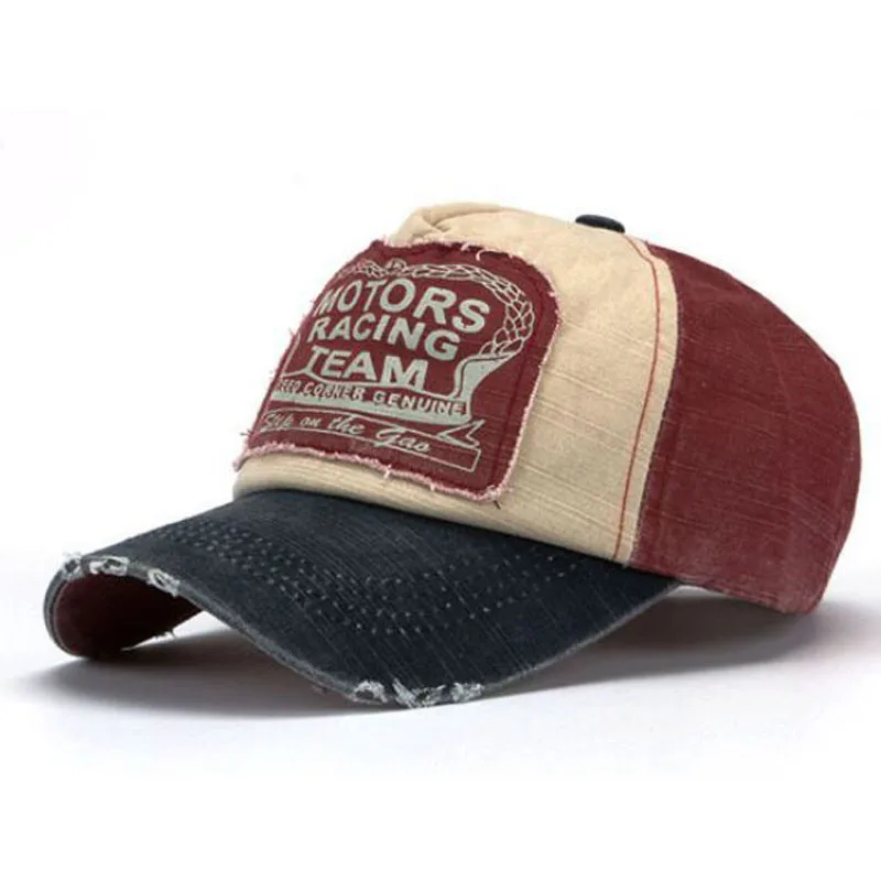 

New Summer Unisex Baseball Cap Men Women Cotton Motorcycle Cap Edge Grinding Do Old Design Hat Adjustable Hip Hop Caps Sombrero