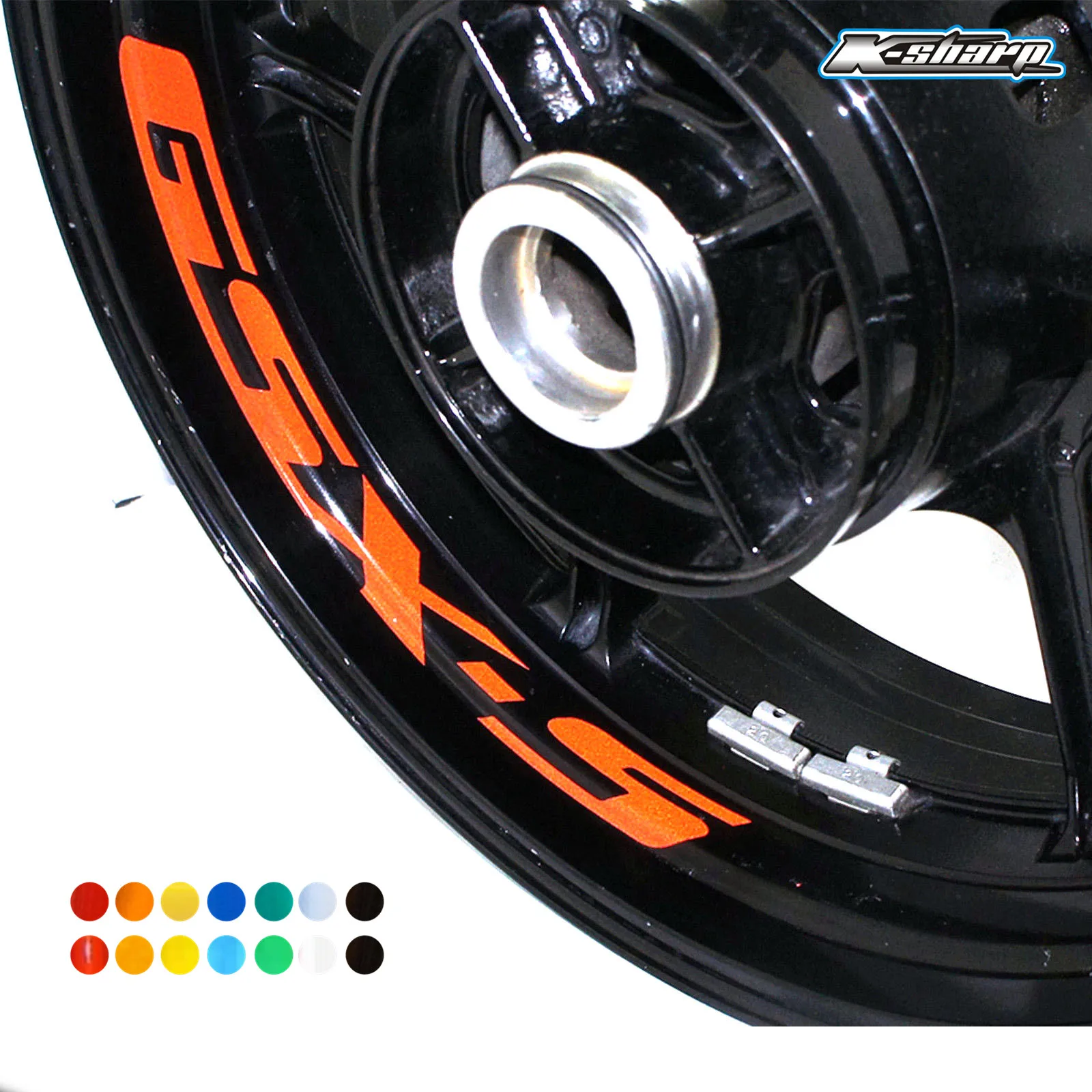 Защитное внутреннее кольцо для мотоцикла Логотип колеса наклейка полосы обод