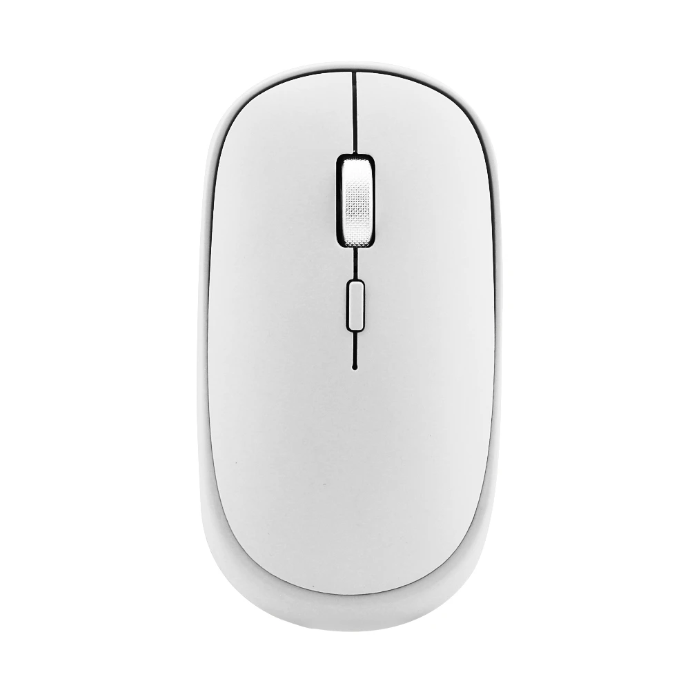 Белый CHYI Bluetooth 4,0+ 2,4 ГГц Беспроводная Двухрежимная мини компьютерная мышь 3D Портативная оптическая Usb Mause PC розовая офисная мышь для ноутбука - Цвет: Белый