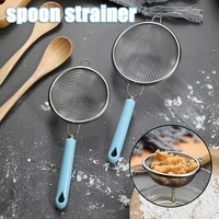 stainless steel skimmer filter spoon cooking strainer noodles picking frying sifter colander skimme kitchen gadgets accessories