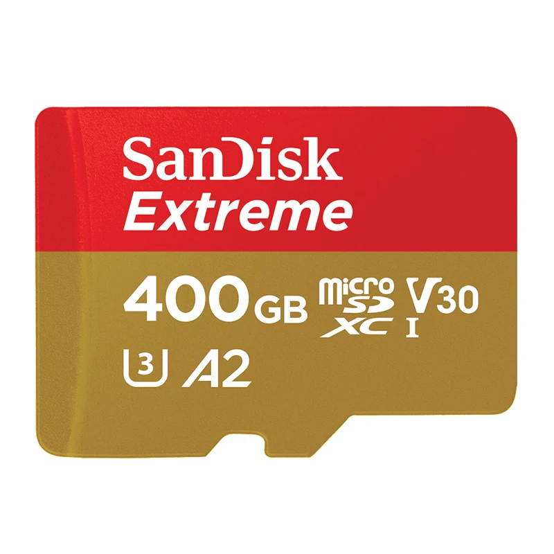Карта памяти Micro SD SanDisk Extreme 512 ГБ 400 256 128 64 ГБ/32 microSDXC A2/microSDHC A1 UHS-I U3 UHD 3D 4K видеокарта |