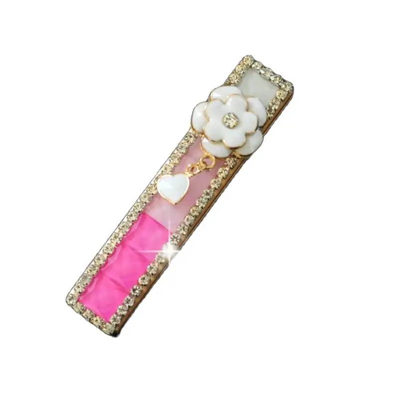Женская Зажигалка USB ручной работы DIY Стразы перезаряжаемые аксессуары для