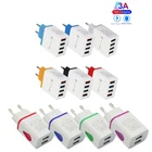 Адаптер зарядного устройства для телефона QC3.0 5 В, 4 USB-порта, быстрая зарядка для Iphone, Huawei, Xiaomi, Samsung, настенное зарядное устройство европейского стандарта, адаптер 5 В