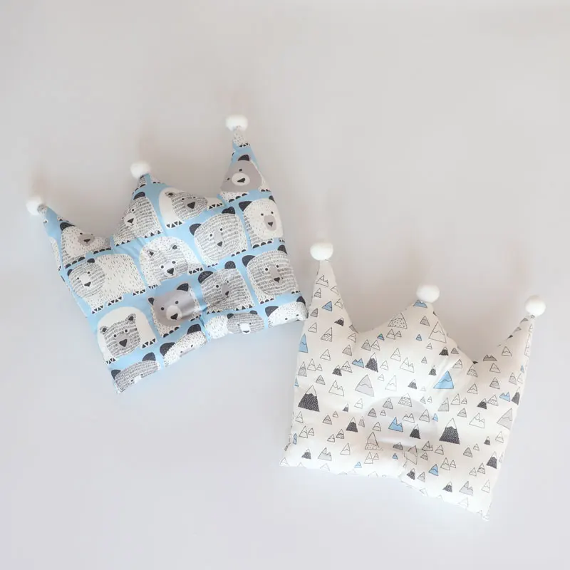 Детская подушка с плоской головкой для новорожденных декоративная детской