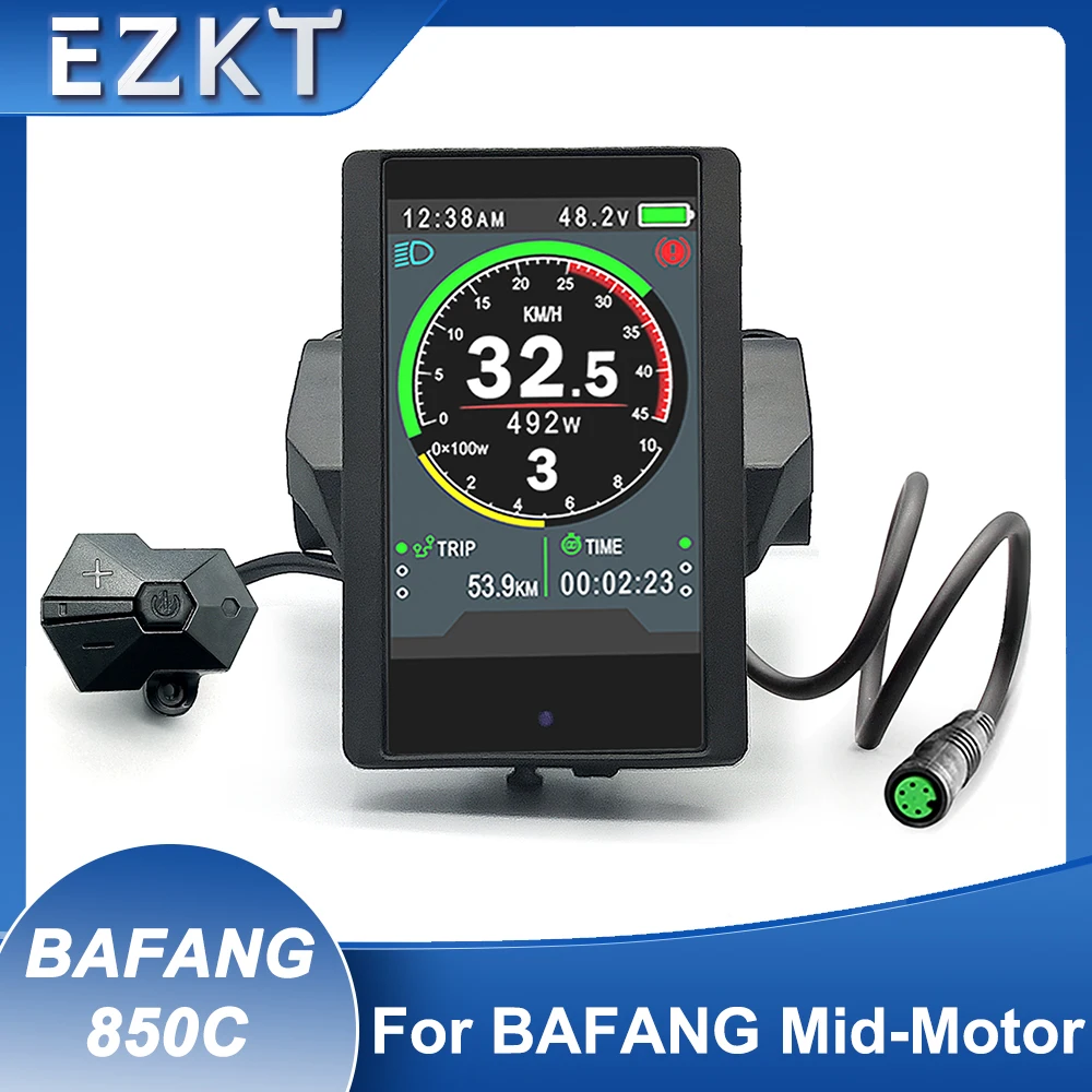 ЖК-дисплей BAFANG 8fun 850C для электрического велосипеда BBS02B BBS01B и BBSHD - купить по