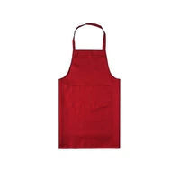 cooking kitchen apron thicken cotton polyester blend anti wear anti fouling cooking kitchen restaurant bib apron with pockets