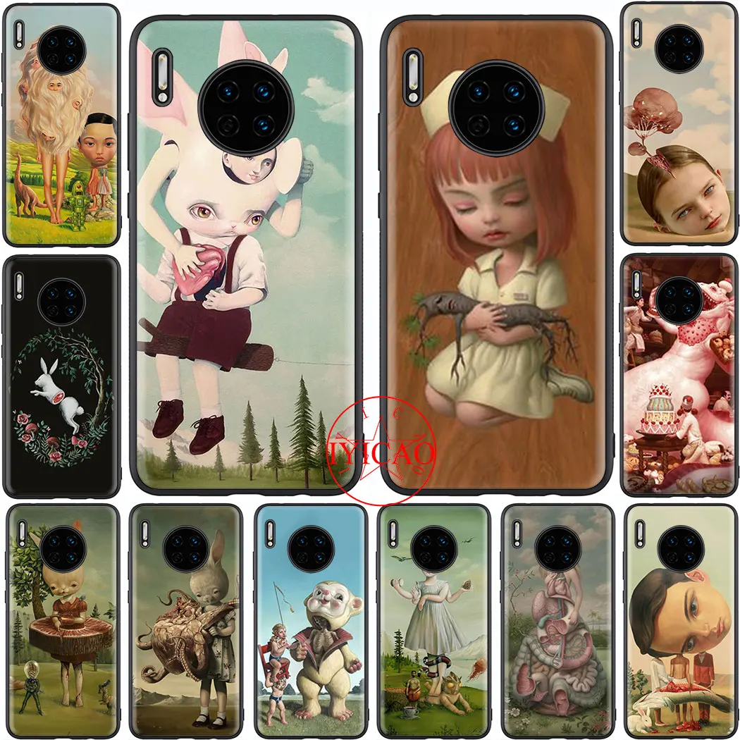 Art roby dwi antano мягкий чехол для телефона huawei P8 P9 Lite Mini P10 P20 P30 Pro P Smart Z Cover | Мобильные