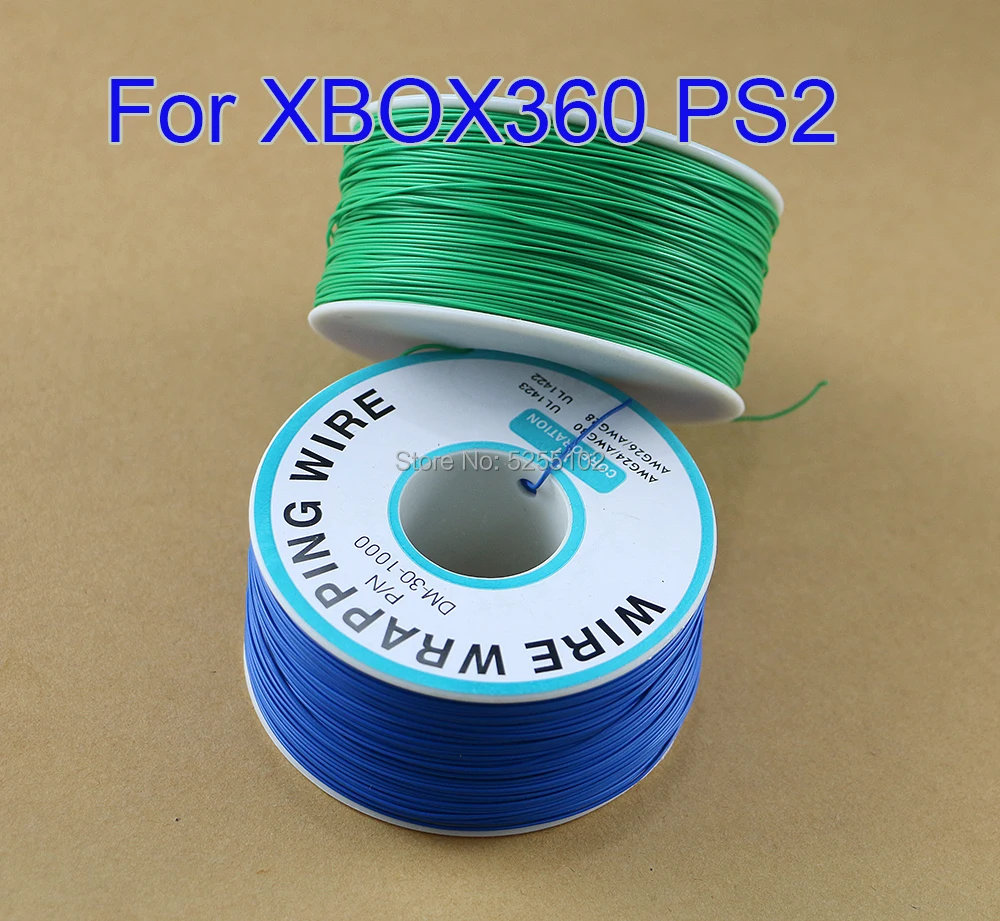 

20pcs FOR PS2 Wire wrapping OK line single core Soldering cable wire Connecting wire Electronic lead PCB jumper line for xbox360