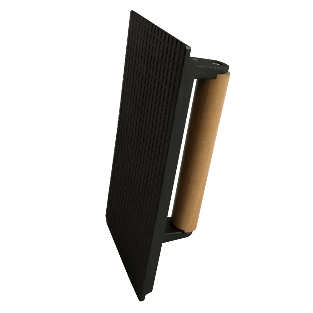 С деревянной ручкой профессиональный гриль пресс для веса тарелка стейка мяса