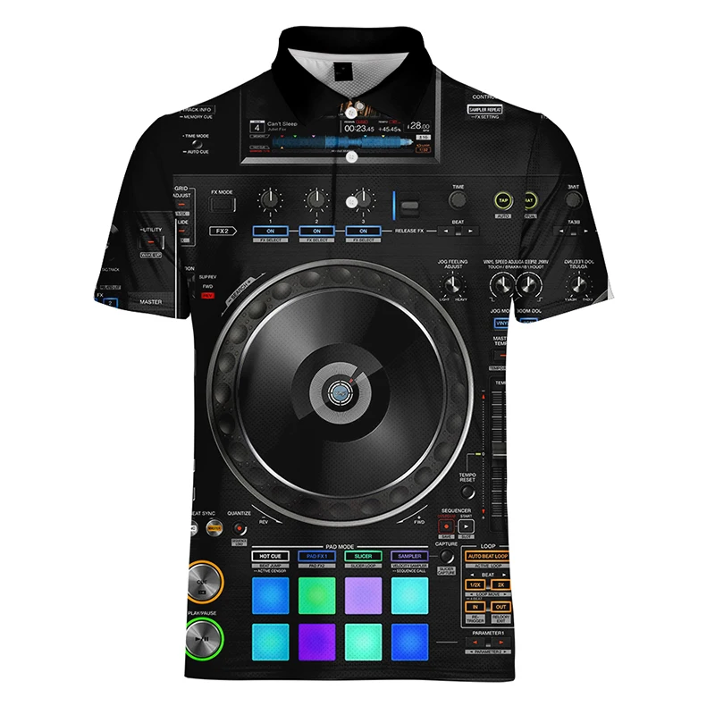 4 Новейшие модные 3d футболки Pioneer Pro Dj с круглым вырезом и коротким рукавом для мужчин и женщин, хип-хоп 3D футболки, футболки, свитшоты, топы - Цвет: 4