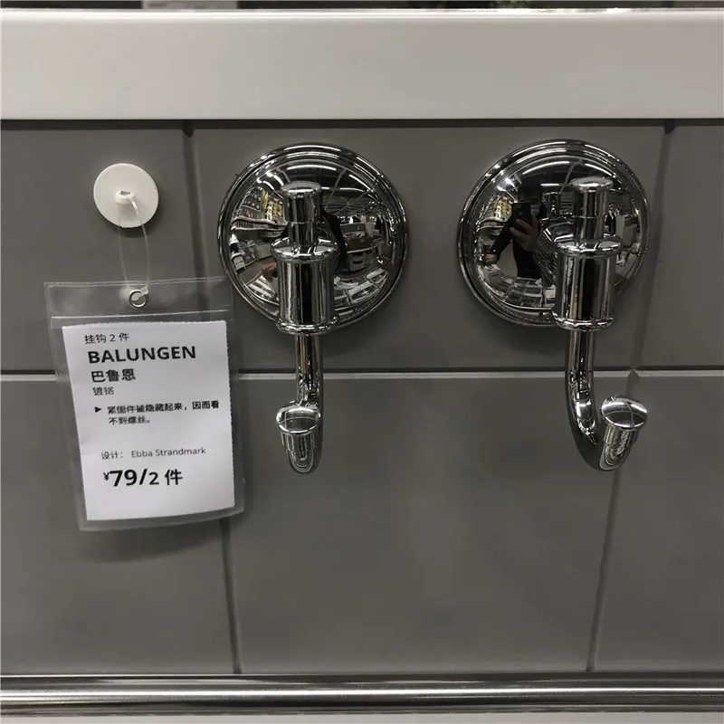 

2 шт., хромированные крючки для полотенец