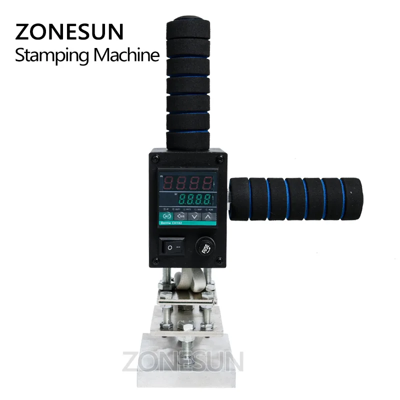 ZONESUN переносной машина для горячего тиснения фольгой изготовленным на заказ